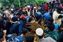 Bangladesh relocates Rohingya refugees after landslide kills at least 13 people