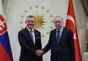 Turkish, Slovak presidents discuss bilateral ties, regional issues on NATO summit sidelines