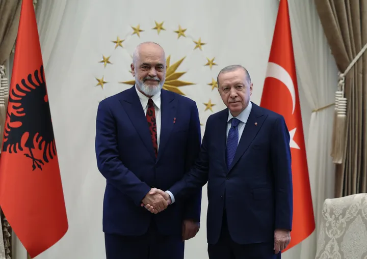 Türkiye's Erdogan hosts Albanian PM Rama on NATO summit sidelines