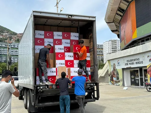 Türkiye sends additional earthquake relief supplies to Venezuela